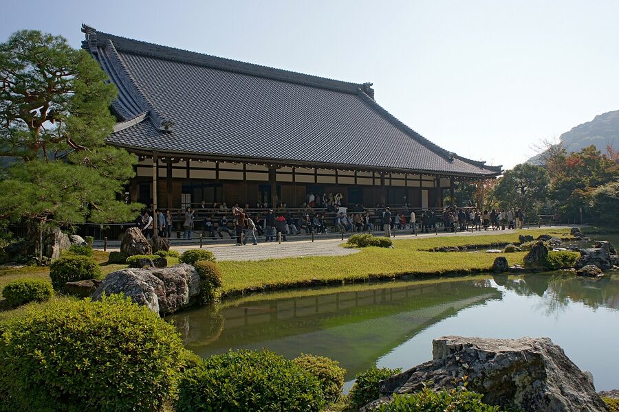 Tenryu-ji Sogen pond and garden