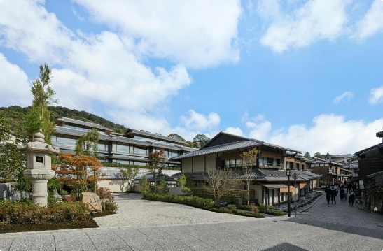 Park Hyatt Kyoto overlooking Higashiyama rooftops