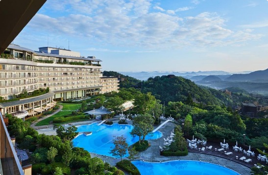 Arima Grand Hotel exterior in Arima Onsen, Kobe