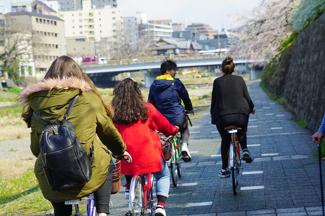 4.5-Hour Kyoto Bike Tour with Lunch and UNESCO Zen Temples - Kamogawa River cycling: where the pace gets pleasant