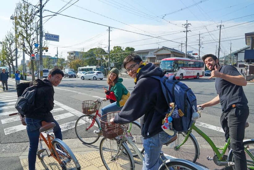 4.5-hr Kyoto Historical Highlights Bike Tour with UNESCO - Lunch at a traditional Japanese house: soba, matcha, mochi, and real restraint