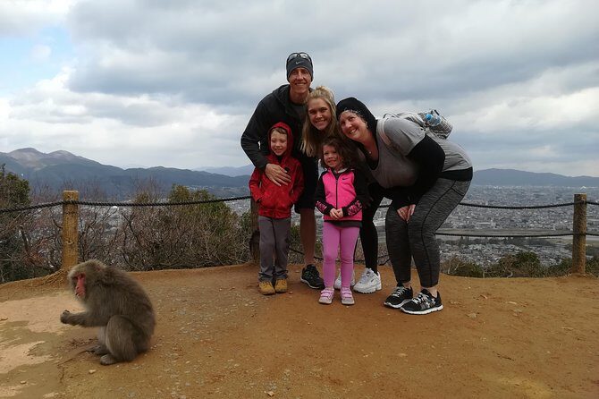 Afternoon Kyoto Bike Tour: Bamboo Forest, Monkeys & Hidden Spots - Iwatayama Monkey Park: The Short Climb and Big Reward