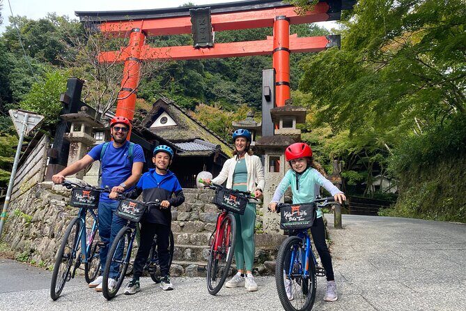 Arashiyama Bamboo Forest Family Bike Tour ( Infants & Kids ) - A 7 km Arashiyama ride designed for little legs