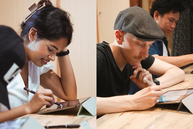 Calligraphy & Digital Art Workshop in Kyoto - The 90-Minute Plan: Tea Break, Ink Skills, and Digital Postcard Letters