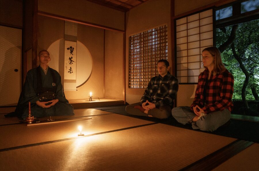 Candlelit Zen: Evening Meditation at Kyoto’s Secret Temple - Entering a Temple Not Open to the Public
