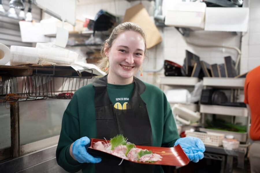 Fish cutting class - Value for $77: Paying for Skill, Not Just a Meal