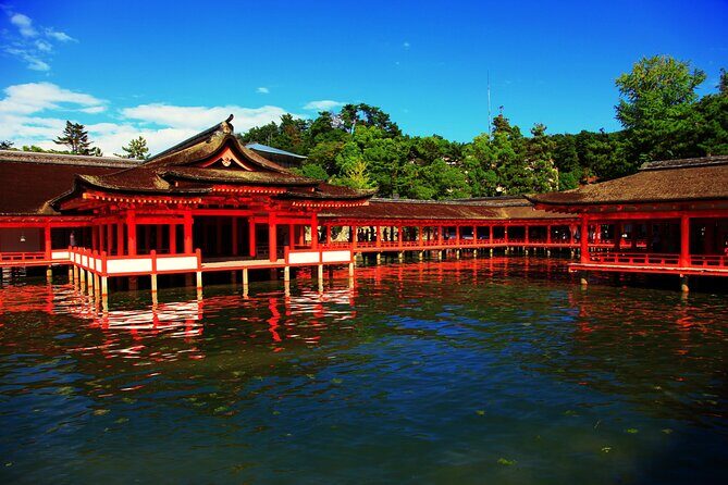 Full Day Hiroshima and Miyajima Bus Tour - Miyajima by ferry: your Great Torii Gate photo window
