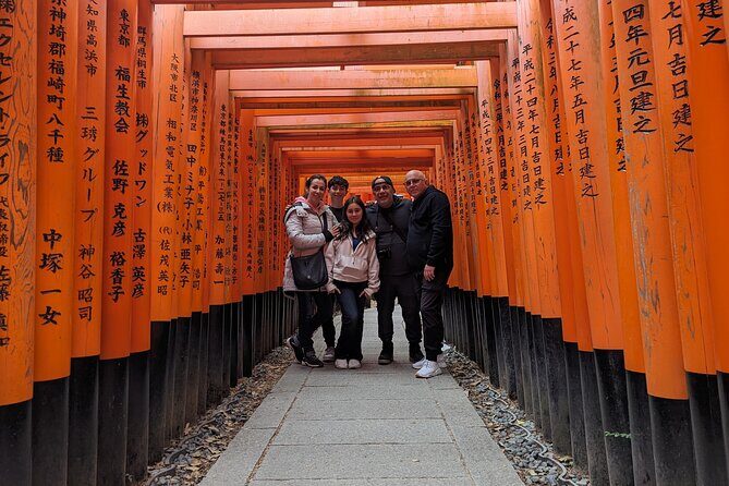 Full day Kyoto Walk in Fushimi, Arashiyama, Monkey, and Kinkakuji - Kinkakuji Golden Pavilion: picture time at the end of the day