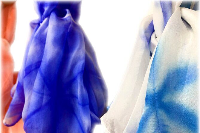 Hanakoushi cotton Scarf Class - Timing: how about 30 minutes becomes a whole museum visit