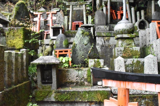 Inside of Fushimi Inari - exploring and lunch with locals - Tea, boiled egg, and the Kyoto city viewpoint moment