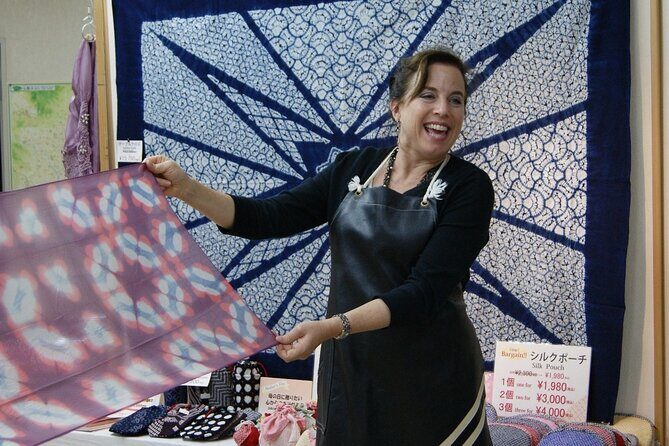 Itajime Shibori Scarf Class - Choosing fabrics and getting results you can actually take home