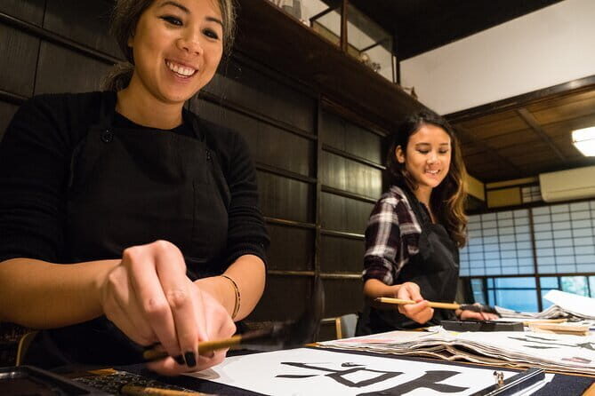 Japanese Calligraphy - Shodo - Lesson (near Kyoto Station) - Your Name in Kanji: Getting Help (and Meaning) for the Characters