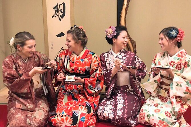 Kimono Tea Ceremony at Kyoto Maikoya, NISHIKI - Wagashi sweets: the finishing step you’ll remember