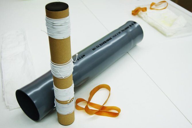 Kyo-arashi Shibori Scarf Class - Kyo-arashi shibori: a scarf you actually make in Kyoto