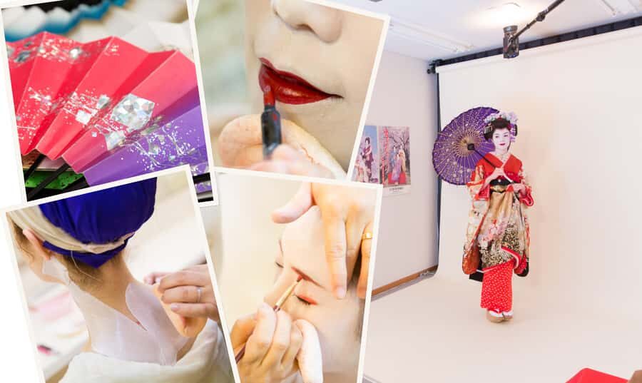 Kyoto: 2-Hour Maiko Makeover and Photo Studio Shoot - Entering Yumeyakata Gojo: Choosing Your Kimono Like a Costume Pro