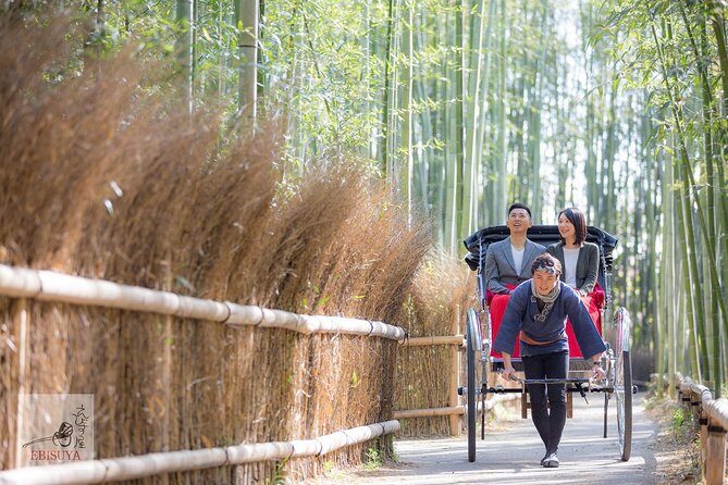 Kyoto Arashiyama Rickshaw Tour with Bamboo Forest - Entering Arashiyama bamboo from a rickshaw lane