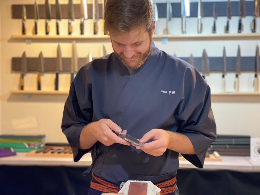 Kyoto: Beginner Knife Sharpening & Handle Fitting Workshop - Kyoto’s HIRAI knife workshop: more useful than another souvenir