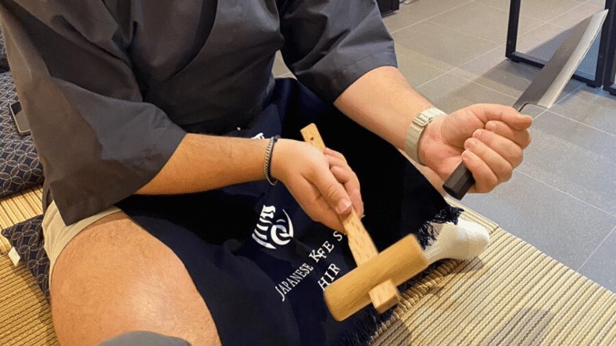 Kyoto: Beginner Knife Sharpening & Handle Fitting Workshop - Pick your knife: Santoku, Deba, or Yanagi (and why that matters)