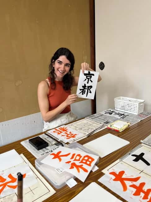 Kyoto: Calligraphy class at Buddhist temple in city center - What You’ll Make: A Display-Ready Kanji Plus a Matching Key-Chain