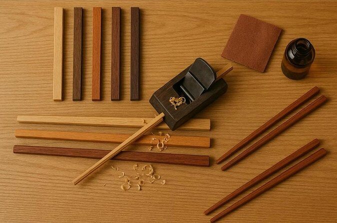 Kyoto : Chopsticks Making Workshop in Gion with Engraving Option - Optional engraving: making them truly yours