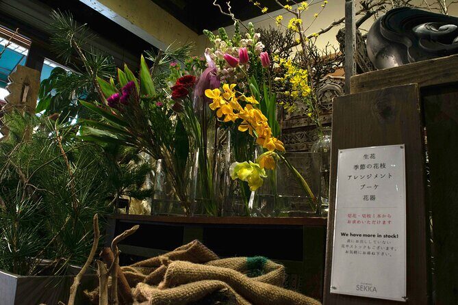Kyoto Cultural IKEBANA Experience@SEKKA FLOWERS - Where to fit this into your Kyoto day