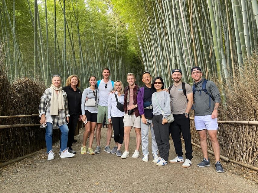 Kyoto: Full-Day City Highlights Bike Tour with Light Lunch - Riding into Arashiyama Bamboo Grove’s soft, swaying scene