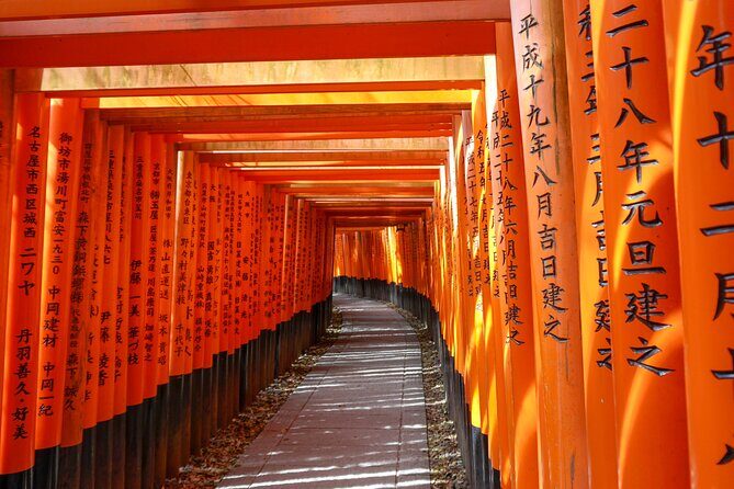 Kyoto: Fushimi Inari Hidden Hike (Private) - Entering Fushimi Inari: vermilion torii, bamboo, and Senbon Torii
