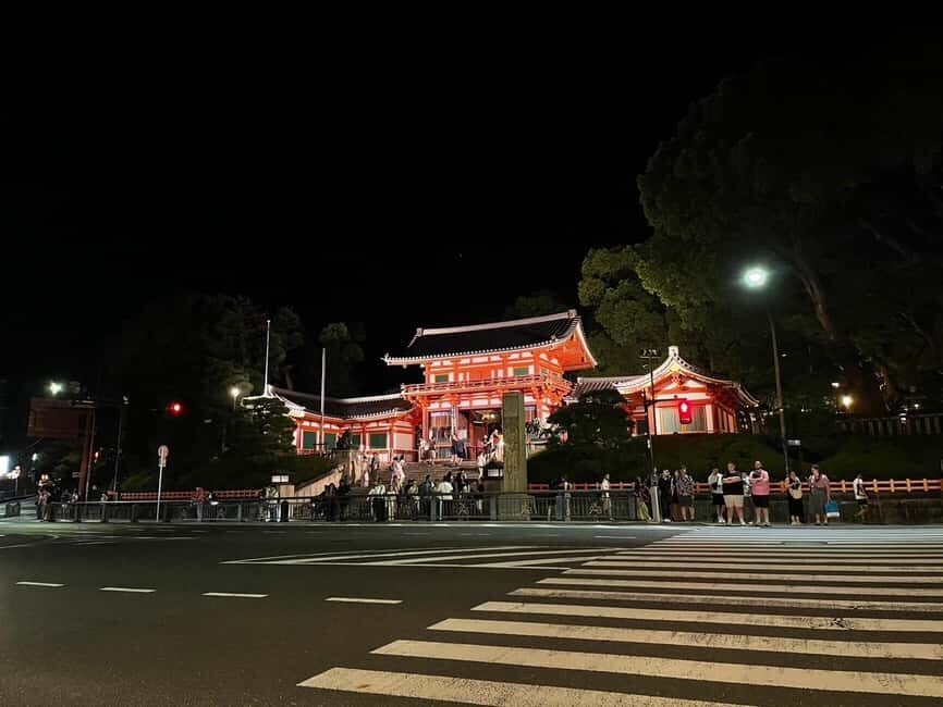Kyoto: Gion & Geisha District Night Time Walking Tour - Yasaka Shrine: where festivals and geisha-era traditions connect
