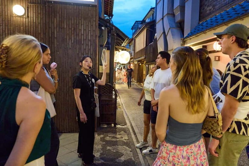Kyoto: Gion Geisha District Walking Tour - Stories of Geisha - Nighttime Gion: what you’re really paying for