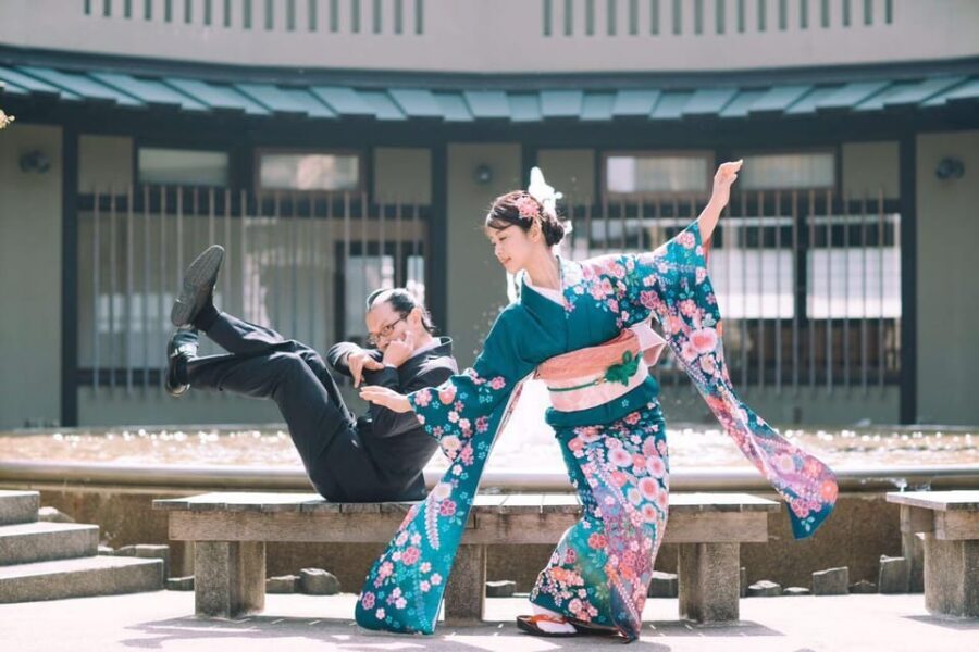 Kyoto Gion Kiyomizudera Kimono Yukata Hairstyle | Photoshoot - Hairstyle and makeup: small choices that change the whole look