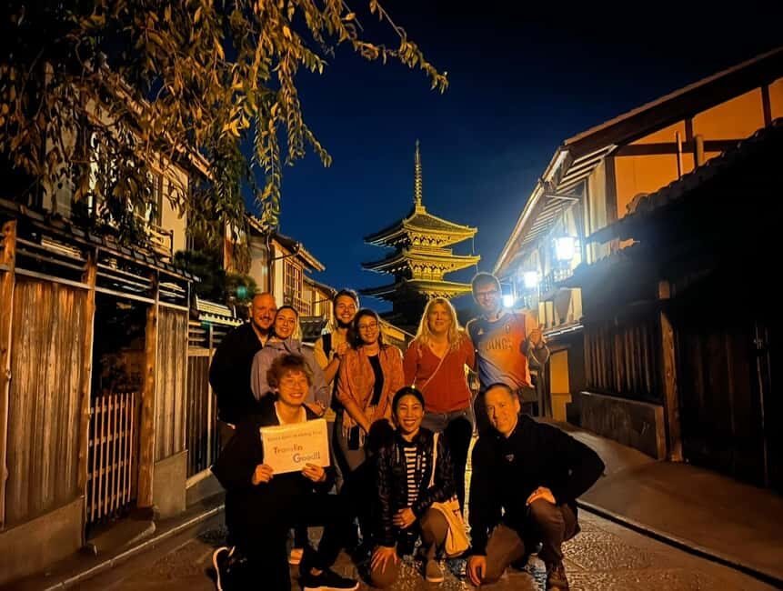 Kyoto: Gion Magical Night Walking Tour with Geisha Trivia - Key highlights you should notice