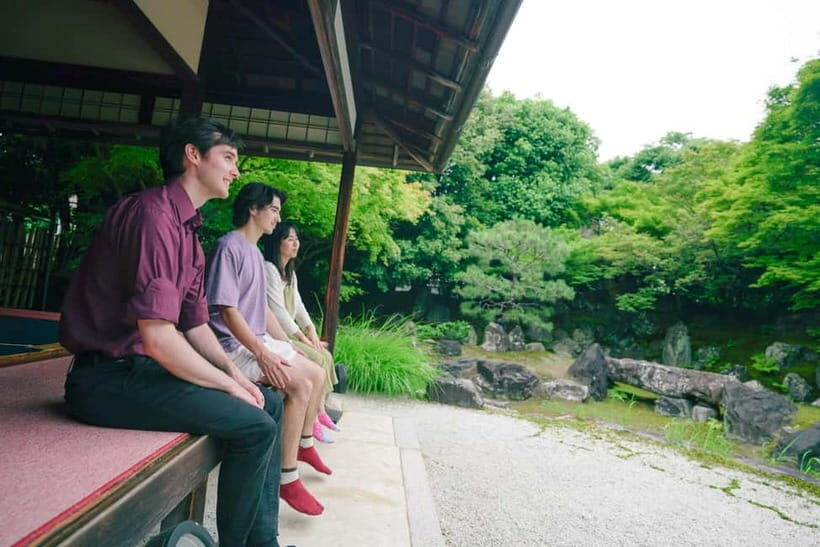 Kyoto Gion Tea ceremony & Wabi-sabi Walking Tour - Quiet Zen Garden Views: Japanese Paintings and Karesansui