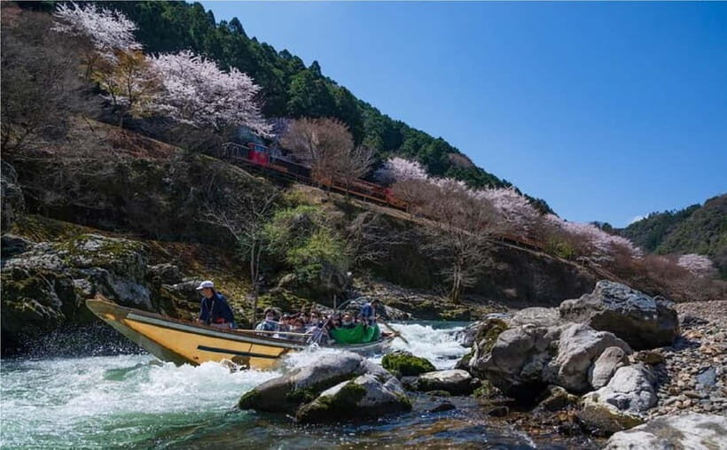 Kyoto Hozugawa River Boat Sagano Romantic Train Tour - The Arashiyama area stop: Tenryu-ji time and what to budget