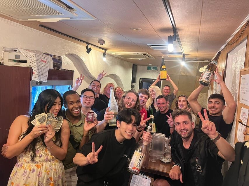 Kyoto: Izakaya Bars Guided Walking Tour - Sake tasting that’s about choices, not just sipping