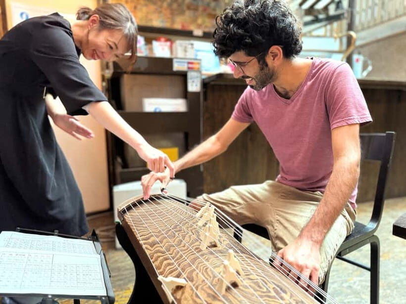 Kyoto: Japanese Koto Musical Instrument Class - The Live Koto Performance: Why You Start by Listening