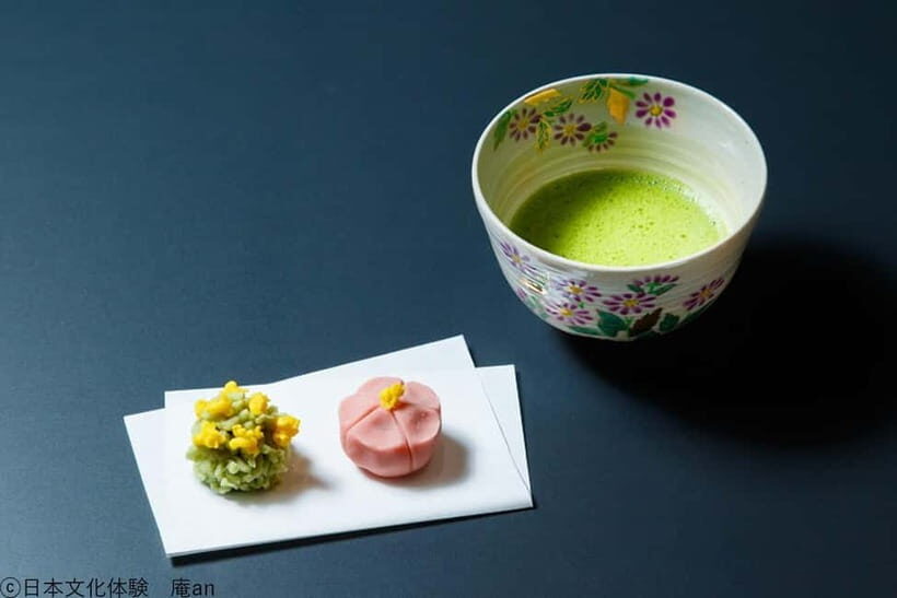 Kyoto: Japanese Traditional Sweets Making and Tea Ceremony - Making Nerikiri: Coloring Bean Paste Into Seasonal Shapes