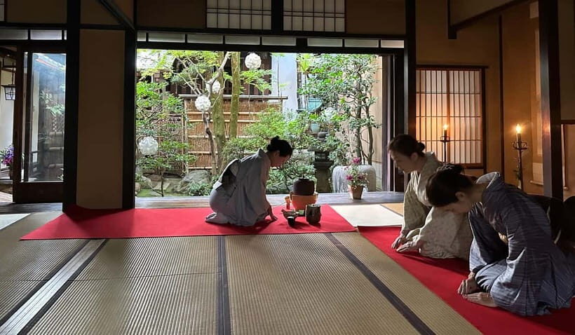 Kyoto: Kimono and Tea Ceremony Experience at Cultural Asset - The tea ceremony: what you’ll actually do in the machiya