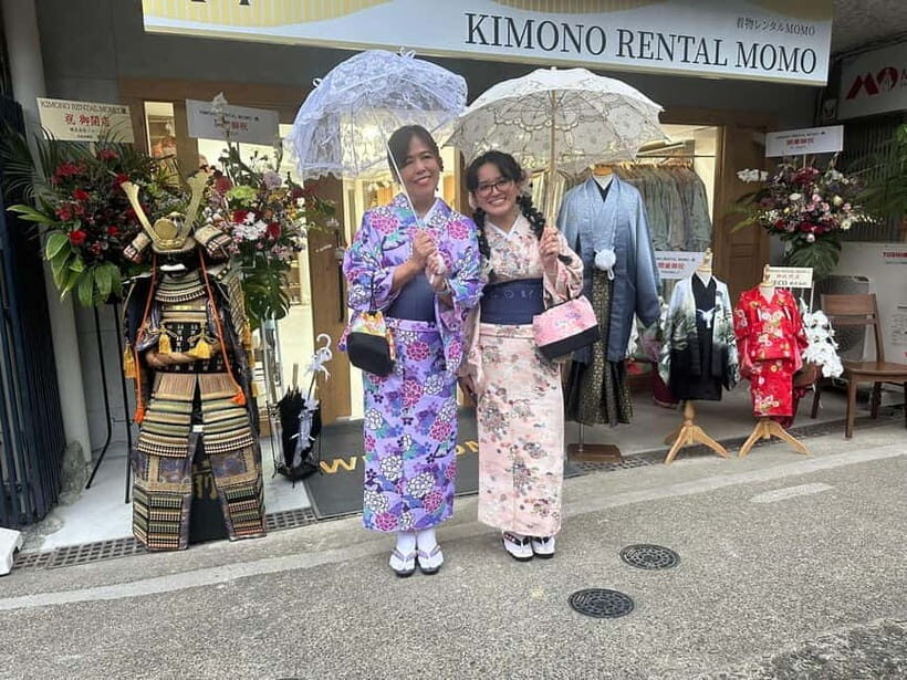 Kyoto: Kimono Rental with Hairstyling and Accessories - Choosing your kimono: classic patterns, modern designs, and men’s options