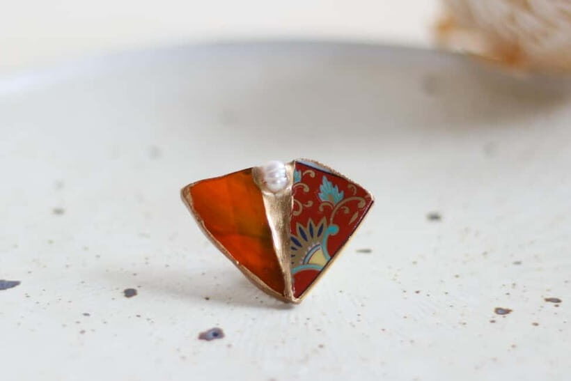Kyoto: Kintsugi Jewelry Workshop with Natural Stones - Learning the meaning of repair while you create