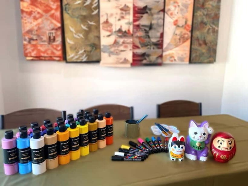Kyoto: Make Your Own "Daruma" Craft & Painting Workshop - A Kyoto craft session where the point is your hands