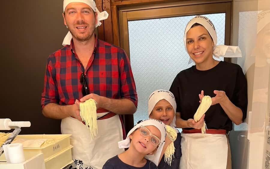 Kyoto Michelin Ramen Workshop or Painting Ramen Essentials - The noodle-making hour: dough, machine, and getting your hands involved