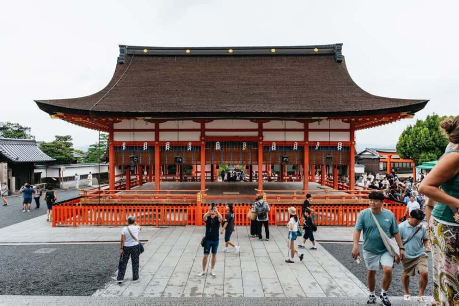 Kyoto: Nijo Castle, Kiyomizu & Fushimi Inari Guided Tour - Kinkaku-ji Golden Pavilion: A Stunning Stop If You Bought the Ticket Option