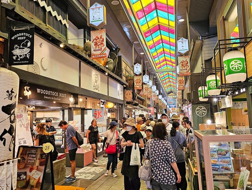 Kyoto: Nishiki Market and Depachika Food Tour with a Local - Stop 1: Daimaru Kyoto food market visit (about 1.5 hours total at the start area)