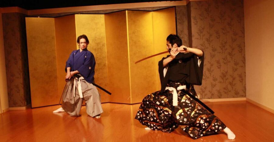 Kyoto: Samurai Kenbu Traditional Sword Dancing Show - Samurai sword responsibility: why the show keeps safety and mindset together