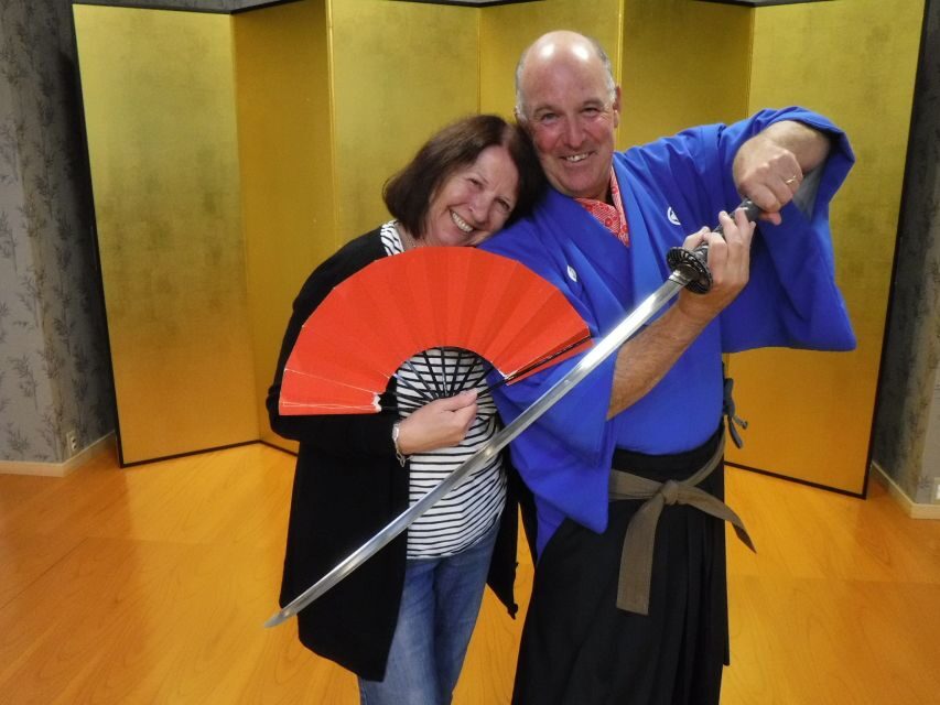 Kyoto: Samurai Sword Class by Experts in Traditional Arts - Learning stylized strikes: control over chaos