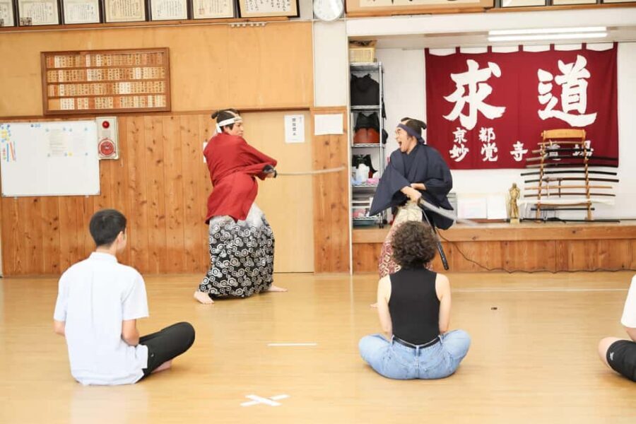 Kyoto: Samurai Sword & Kimono Action Filming Experience - Sword Tricks 101: Makkogiri and Kesagiri You Actually Practice