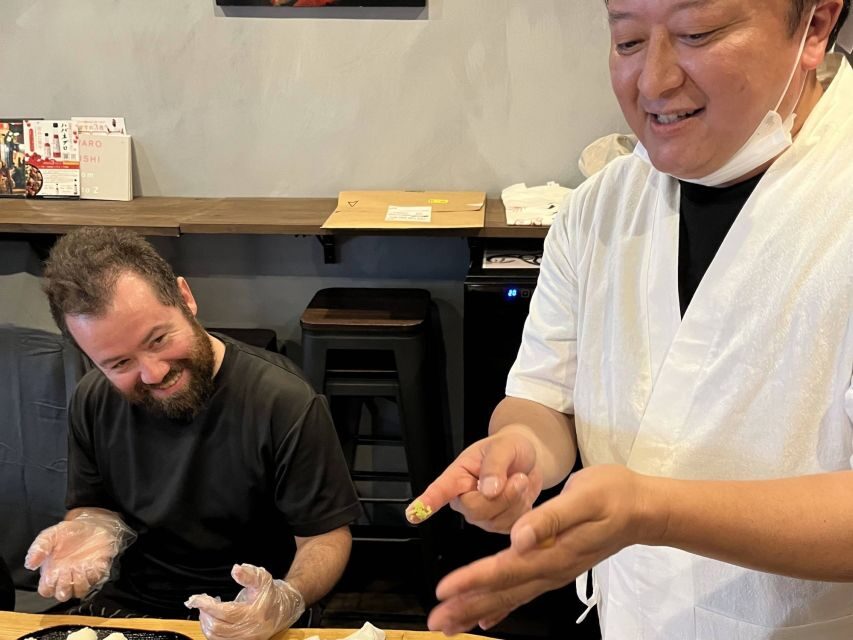 Kyoto: Sushi Making Class with Sushi Chef - Lunch setup: tea, dashi soup, and what you actually take home
