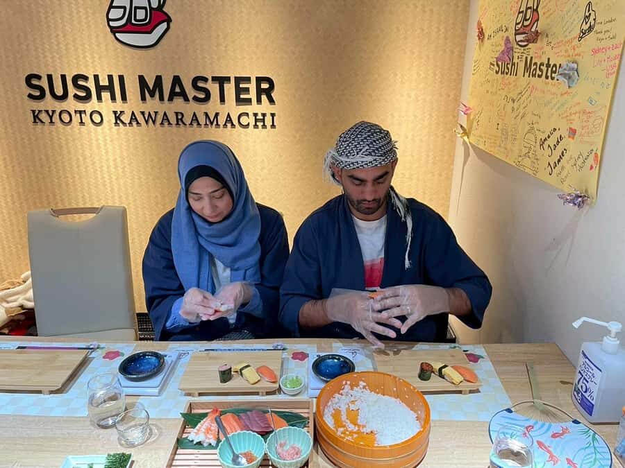 Kyoto: Sushi Making Experience in Kawaramachi - Allergy and diet rules to know before you book