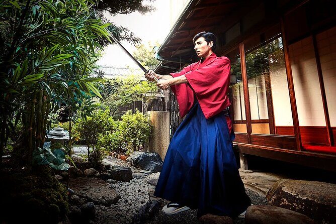 Kyoto Sword Experience - includes Museum Ticket/Ninja Experience - Blunt replica sword training and the “real sword” expectations check
