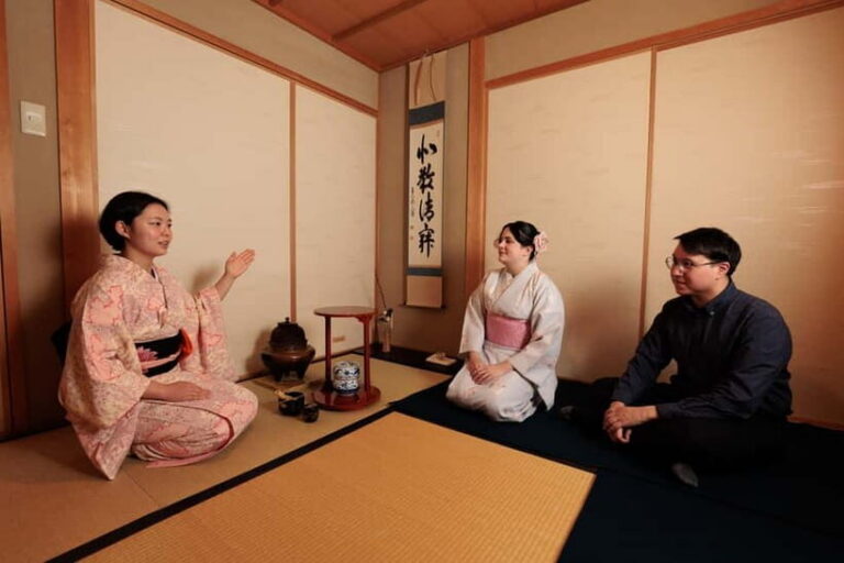 Kyoto: Tea Ceremony Experience - Sweets, conversation, and the matcha warm-up